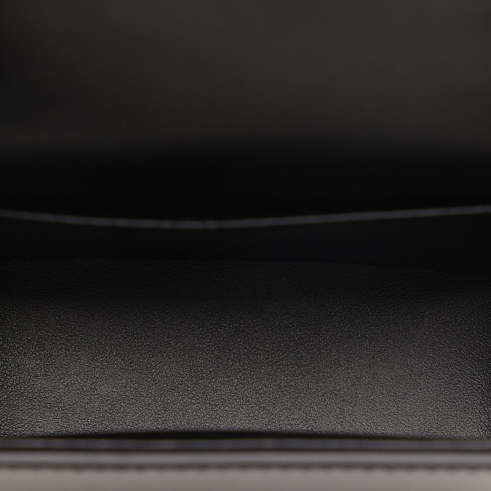 Auth Celine Mini Triomphe Black Calf #146749C15B - Picture 5 of 10